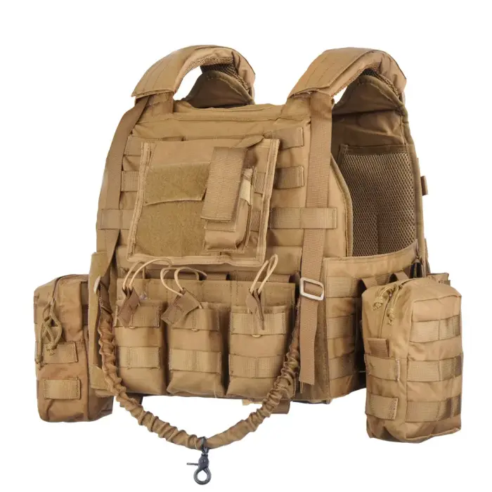 101 Inc. Plate Carrier Ranger бронежилет – Coyote Brown