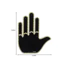 LED gesture hand for rear window with remote control — Photo 7
