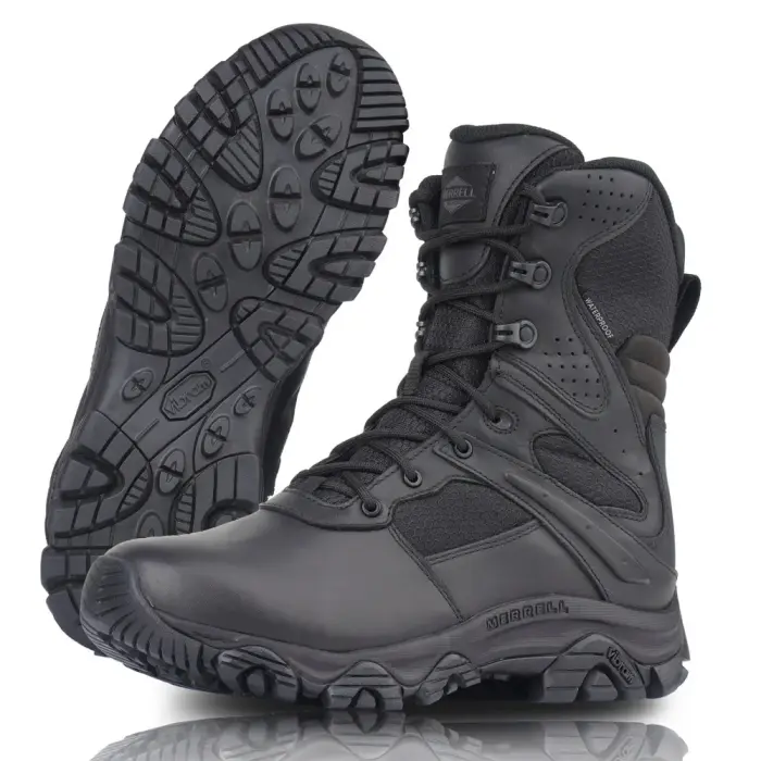 Merrell Moab 3 8" Tactical Response veekindlad sõjaväesaapad – mustad – EU 42