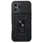 Slide Camera Armor dėklas iPhone 17 juodas — Nuotrauka 2