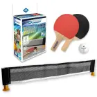 MINI TABLE TENNIS SET 2 RACKETS NET 1 BALL — Foto 4