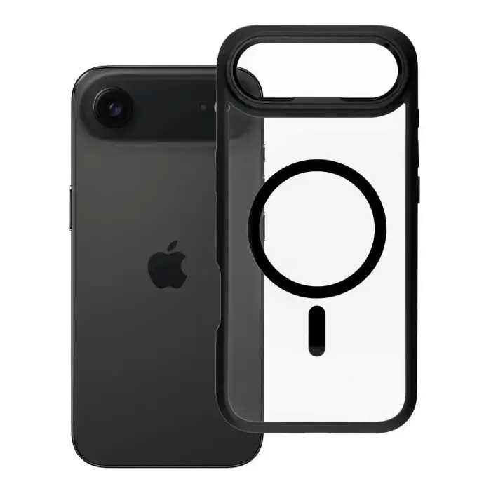 ROAR Mag Bumper maciņš ar MagSafe atbalstu iPhone 17 Air, melns