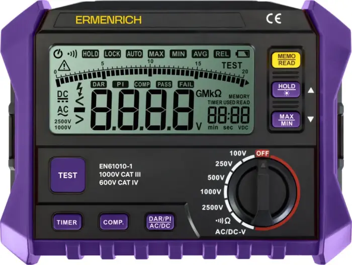Ermenrich Ping ET50 Insulation Tester