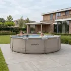 VIRTUFIT ROUND POOL 366 CM WITH FILTER PUMP BEIGE — Photo 6