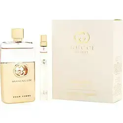 Gucci Guilty Pour Femme parfumuotas vanduo purškiamas 3 OZ ir parfumuotas vanduo purškiamas 0.33 OZ MINI moterims