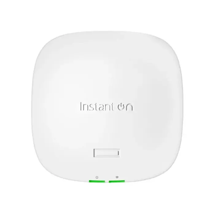 HPE Networking Instant On AP21 (RW) Dual-Radio 2x2 Wi-Fi 6 Access Point 1200 Mbit/s White with PoE Support