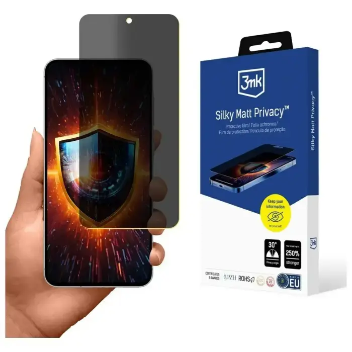 3MK Silky Matt Privacy aizsargstikls/plēve Samsung Galaxy A36/A56