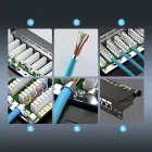 Extralink CAT6A STP patchpaneel 24 porti — Foto 3