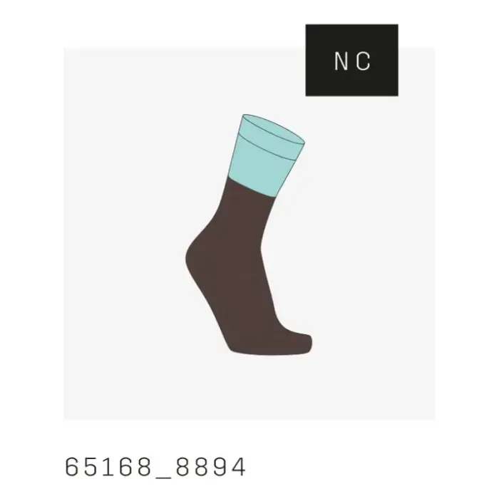 POC Motion MTB Long Sock Cycling Socks Brown - Size: 40/42