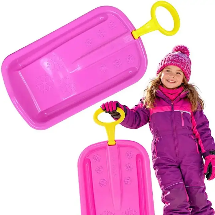 CRAZY ARROW PINK SNOW SLED