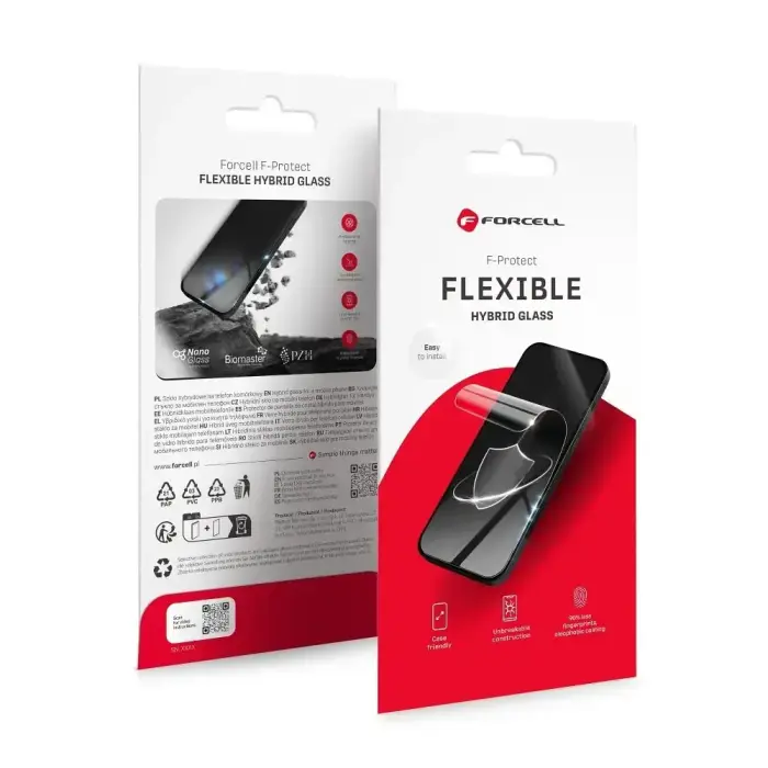 Forcell Flexible Nano Glass hibrīda ekrāna aizsargstikls Samsung S26 ULTRA