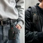 Spigen Snap Zip MagSafe kott, must — Foto 5