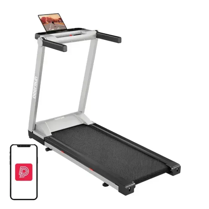 DeerRun A1 Pro Kokkupandav Elektriline Jooksulint (Hõbedane)