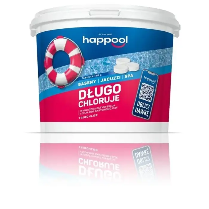 Acrylmed Triochlor 20 g tabletės ilgalaikei dezinfekcijai, 3 kg