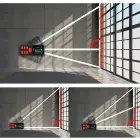 Qoltec Precise digital laser distance meter with an electronic level | LCD with backlight | 50m Photo