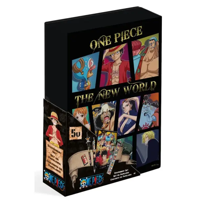 One Piece kirjatarvete komplekt 5 tk.