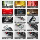 Mini flashlight LED keychain W5138 Type C with 4 screwdriver bits and tripod Фото num