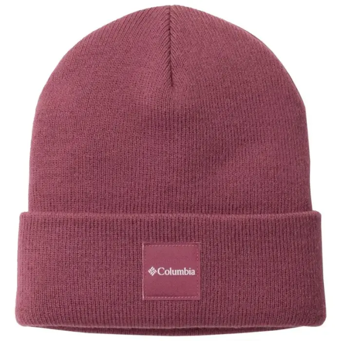 Columbia City Trek Heavyweight Beanie 1911251551 Pink One Size - rozmiar_EU: One size