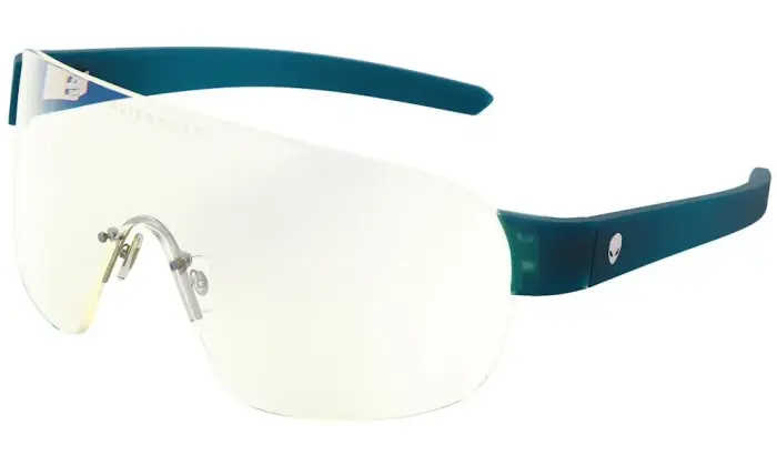 GUNNAR biroja/spēļu brilles ALIENWARE BERMUDA TRIANGLE * LIQUID TEAL *caurspīdīgas lēcas  * BLF 35 * GUNNAR focus