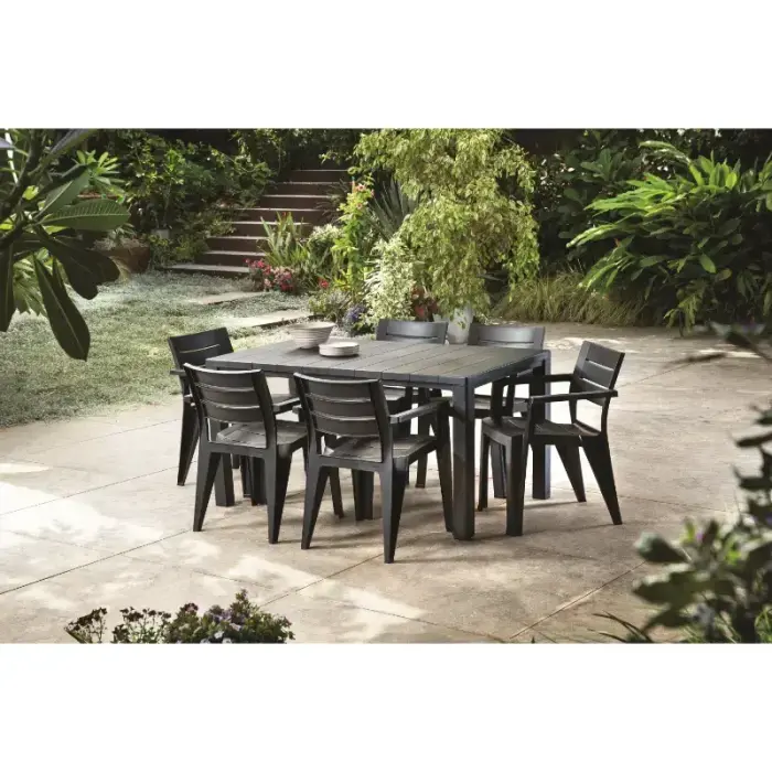 Dārza krēsls Julie pelēks Foto 14