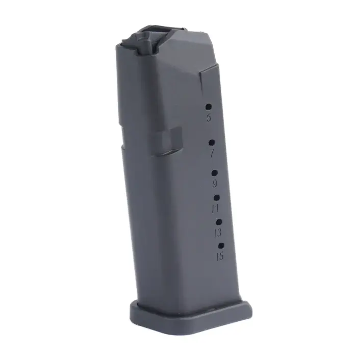 Магазин DLG Tactical для пистолета Glock 19 – 15 патронов – чёрный – DLG-023