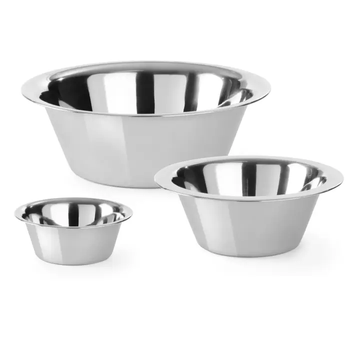 Nerūsējošā tērauda bļoda 1.3 L - Hendi 530207 Foto 2