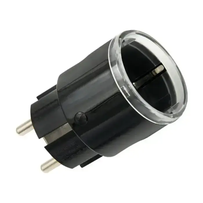 Shelly Plug S MTR Gen3 Išmanusis lizdas (Juodas)
