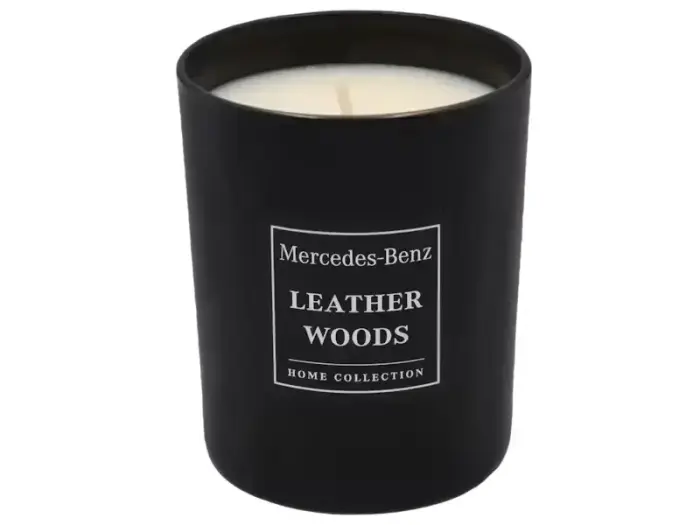 Mercedes-Benz Leather Woods Woody lõhnaküünal 180 g