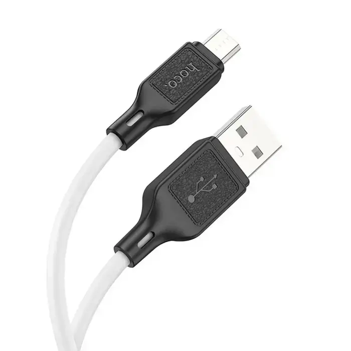 Hoco X90 USB-A to Micro-USB Cable 2.4A 1m – White
