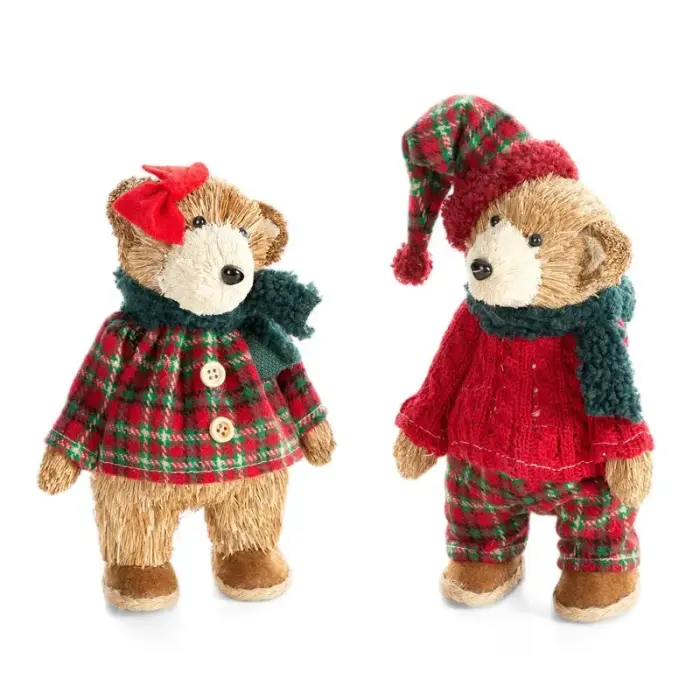 Christmas figurine Eurofirany 13x10x20 cm, brown