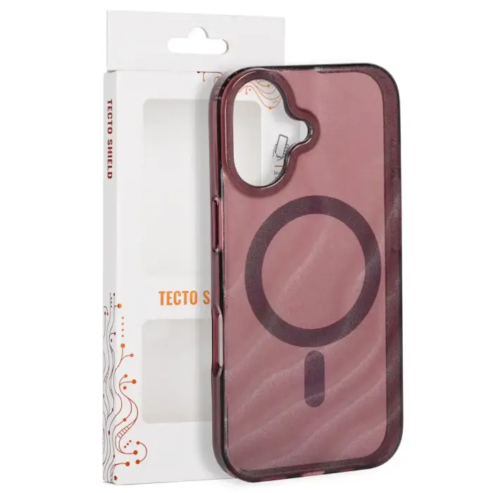 Tecto Shield Desert Mag case for iPhone 17 6,3" mahogany