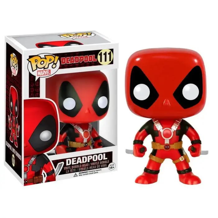 Funko POP kujuke Marvel Deadpool swords