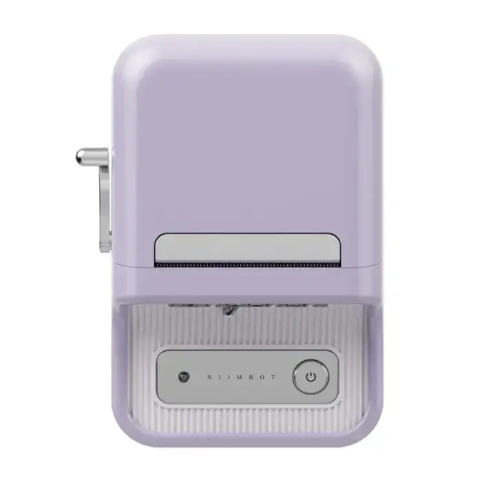 Niimbot B21 Pro Portable Label Printer (purple) Photo