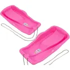PINK PLASTIC SLED 1064833 — Photo 1