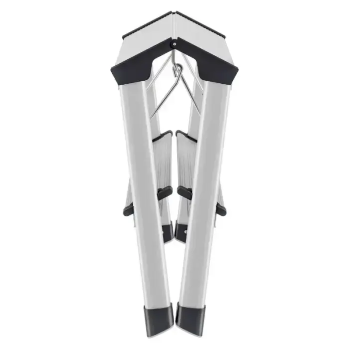 Folding step bench D60 StandardLine / aluminium / 2x2 steps Photo