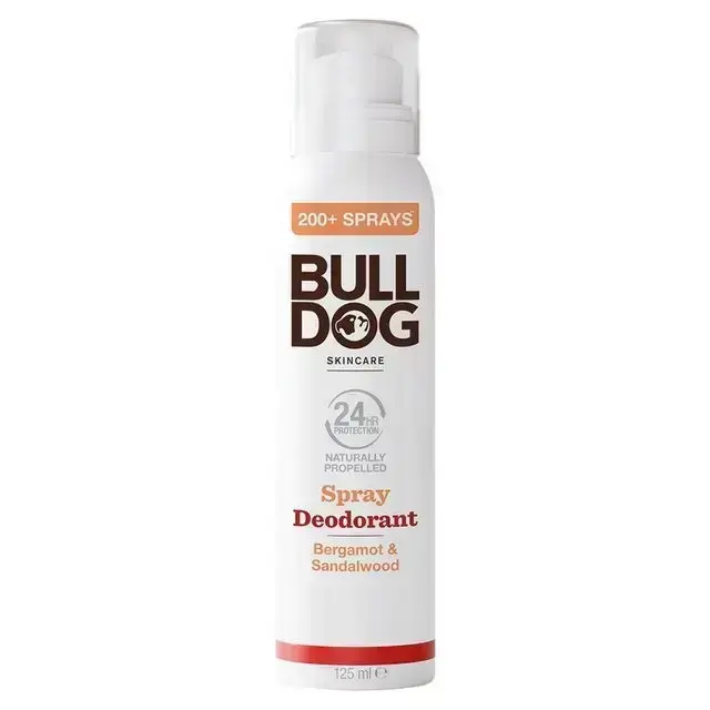 Bulldog Bergamotes un Sandalkoka Smaržu Deodorants Aerosols 125 ml