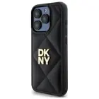 DKNY Quilted Stack Logo vāks iPhone 15 Pro Max - Melns — Foto 2