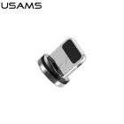 USAMS magnetinis Lightning adapteris – Sidabrinis — Nuotrauka 1