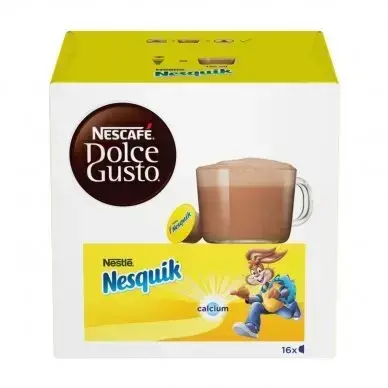 Капсулы для какао-напитка NESCAFE Dolce Gusto Nesquik, 16 шт./уп., 256 г