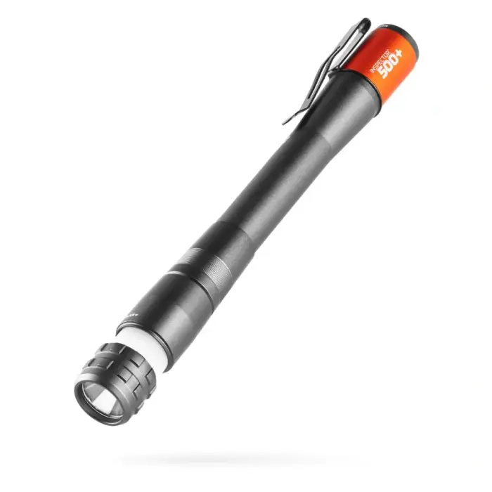 Flashlight NEBO Inspector 500+ - Natralock - Flex-Power - Black/Orange - NEB-1000-G