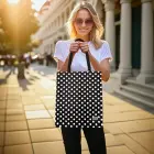 Shopping bag Wonder pattern 2 black polka-dot Photo