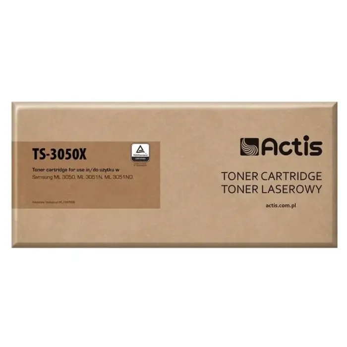 Actis TS-3050X toners (aizvieto Samsung ML-D3050B; Standarta; 8000 lappuses; Melns)