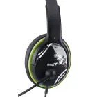 GENIUS headset HS-400A, 2x 3,5 jack, single jack adapter — Фото 6
