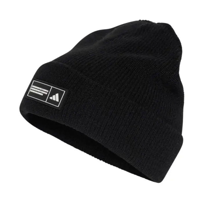 adidas Essentials Label Black Beanie KG9578 - Size: Dorośli S/M