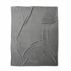 Tom Tailor Microfiber Throw Blanket 150x200 cm, Graphite Solid — Photo 1