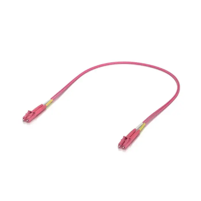 Ubiquiti UACC-OFC-M2-LULU-0.5M InfiniBand/Fiber Optic Cable 0.5m LC LC/LC Pink