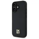 DKNY Repeat Pattern Stack Logo MagSafe Hard Case for iPhone 16 6.1" - Black — Photo 2