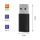 Qoltec USB-A uz USB-C adapters — Foto 4