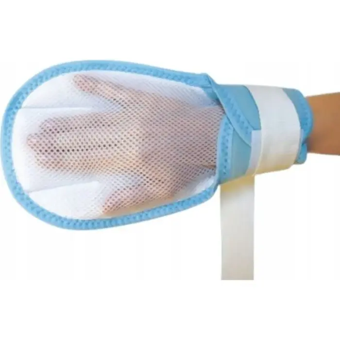 Self-harm protective gloves M