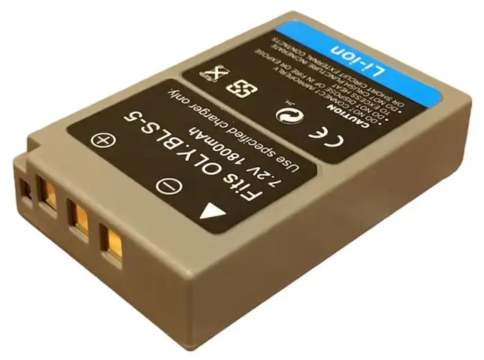 TRX baterija Olympus/ 1800 mAh/ pro E-PL1s E-PL2/ E-PL3/ E-PL5/ E-PM1/ E-PM2/ E-P3/ OM-D/ E-M10, Stylus 1/ neoriģinālais
